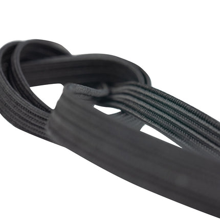 Abdeckplanemarkt Elastische Schnur flach 22mm schwarz