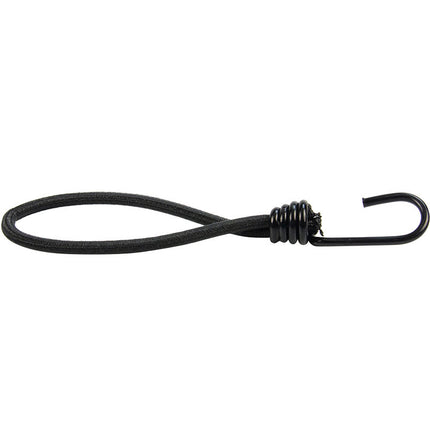 Abdeckplanemarkt Elastischer Spanner 6mm Spin Haken 18cm schwarz belastbar bis 15KG