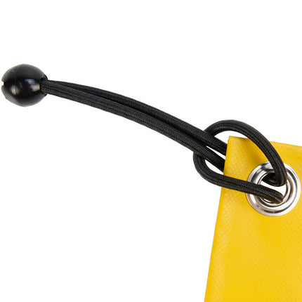 Abdeckplanemarkt Elastischer Spanner schwarz 6mm 25cm mit Ball