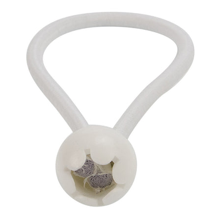 Abdeckplanemarkt Elastischer Spanner weiß 6mm 18cm mit Ball