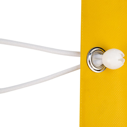 Abdeckplanemarkt Elastischer Spanner weiß 6mm 25cm mit Ball