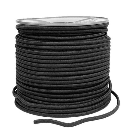 Abdeckplanemarkt Expander Planenseil 6mm schwarz Rolle: 100 Meter Multi PE