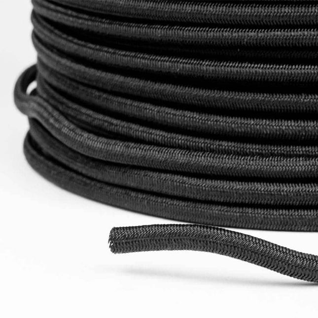 Abdeckplanemarkt Expander Planenseil 6mm schwarz Rolle: 100 Meter Multi PE