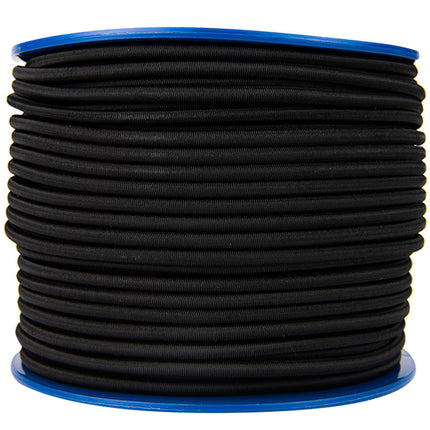 Abdeckplanemarkt Expanderseil 6 mm Schwarz