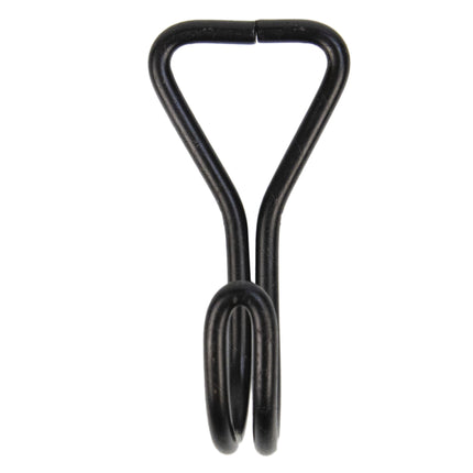 Abdeckplanemarkt Flacher Doppelhaken 61mm 10 Stück