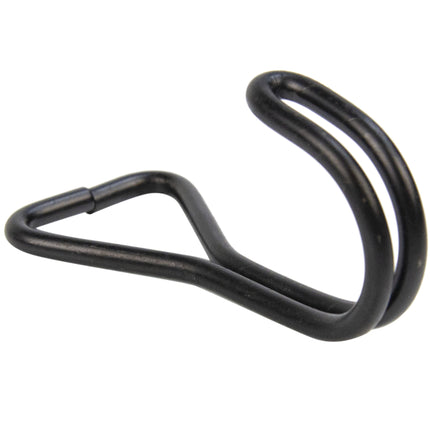 Abdeckplanemarkt Flacher Doppelhaken 61mm 10 Stück