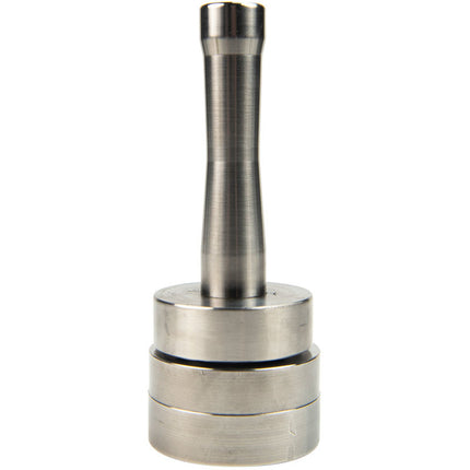 Abdeckplanemarkt Handstempeln 42x22mm oval aus Edelstahl