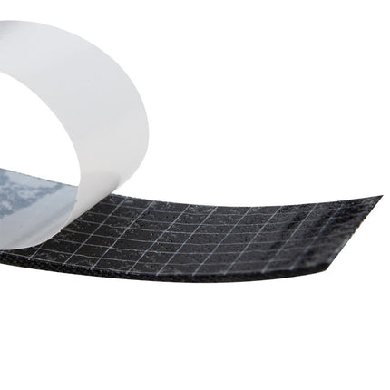 Abdeckplanemarkt Klettverschluss 20mm selbstklebende Acryl-Schleife schwarz