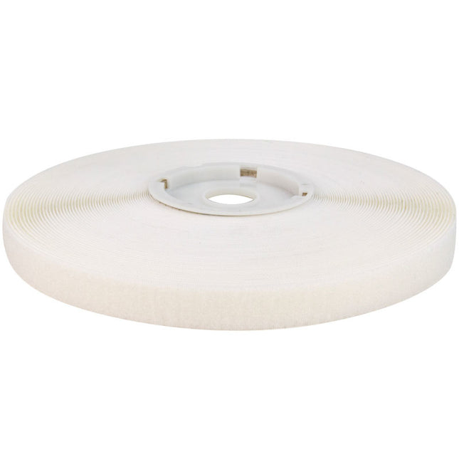 Abdeckplanemarkt Klettverschluss 20mm selbstklebende Schlaufe weiß