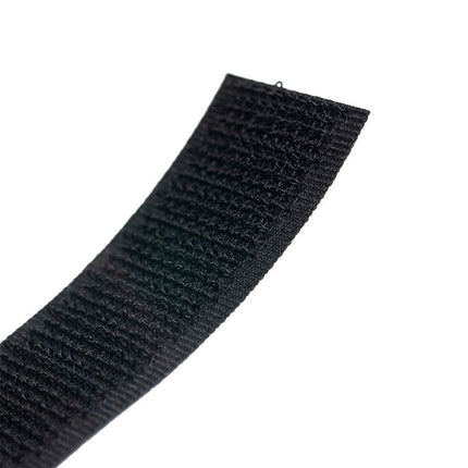 Abdeckplanemarkt Klettverschluss 20mm selbstklebender Haken schwarz