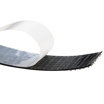 Abdeckplanemarkt Klettverschluss 20mm selbstklebender Haken schwarz