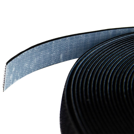 Abdeckplanemarkt Klettverschluss 20mm selbstklebender Haken schwarz