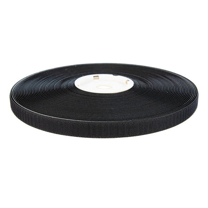 Abdeckplanemarkt Klettverschluss 20mm selbstklebender Haken schwarz