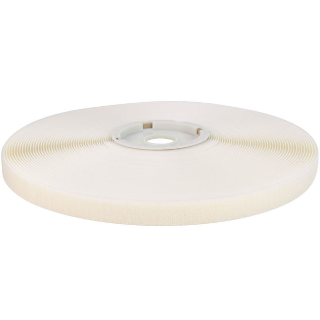 Abdeckplanemarkt Klettverschluss 20mm selbstklebender Haken weiß