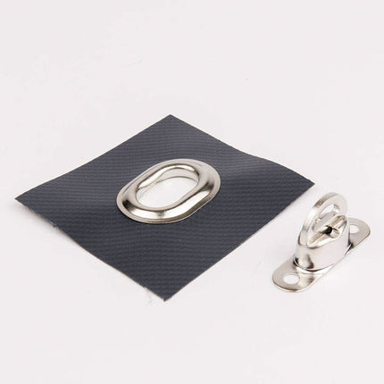 Abdeckplanemarkt Metall Ösen oval 22,5 x 13,5