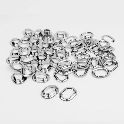 Abdeckplanemarkt Metall Ösen oval 22,5 x 13,5