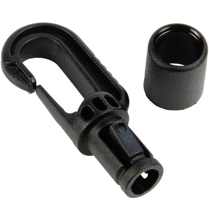 Abdeckplanemarkt Musketenhaken aus Kunststoff 6mm 10 Stück