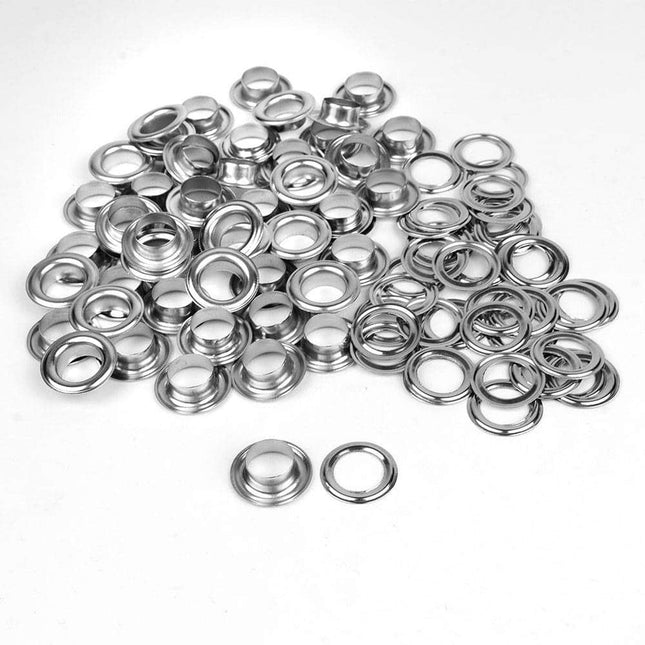 Abdeckplanemarkt Ösen / RVS Metall Ösen 14mm 6B 50 Stück