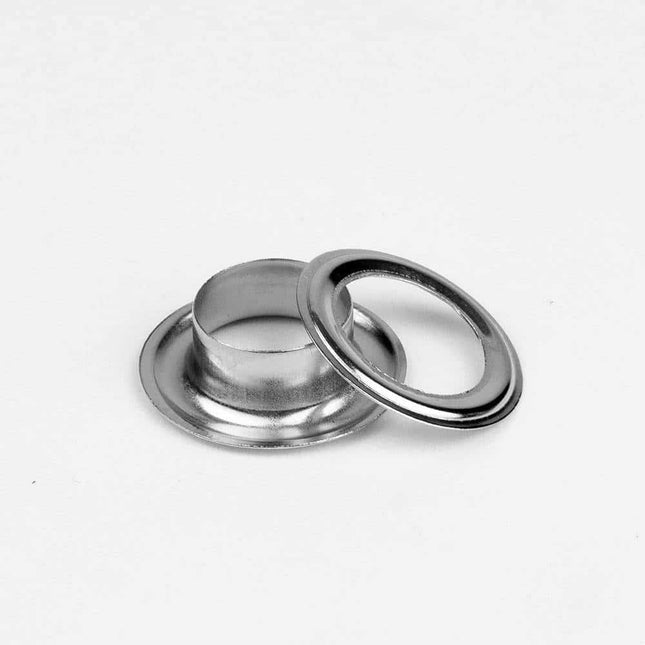 Abdeckplanemarkt Ösen / RVS Metall Ösen 14mm 6B 50 Stück