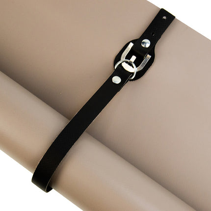 Abdeckplanemarkt PVC-Angelband + D-Ring verzinkt 50cm schwarz