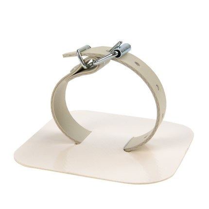 Abdeckplanemarkt PVC-Gürtel mit Schnalle 25cm creme