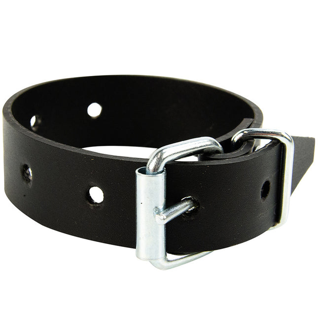 Abdeckplanemarkt Pvc Gürtel mit Schnalle 25cm schwarz