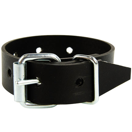 Abdeckplanemarkt Pvc Gürtel mit Schnalle 25cm schwarz