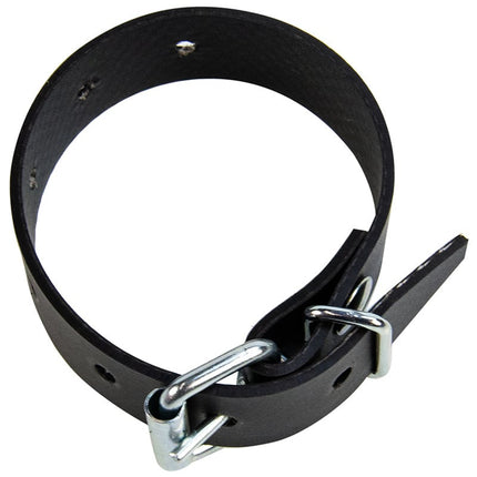 Abdeckplanemarkt Pvc Gürtel mit Schnalle 25cm schwarz