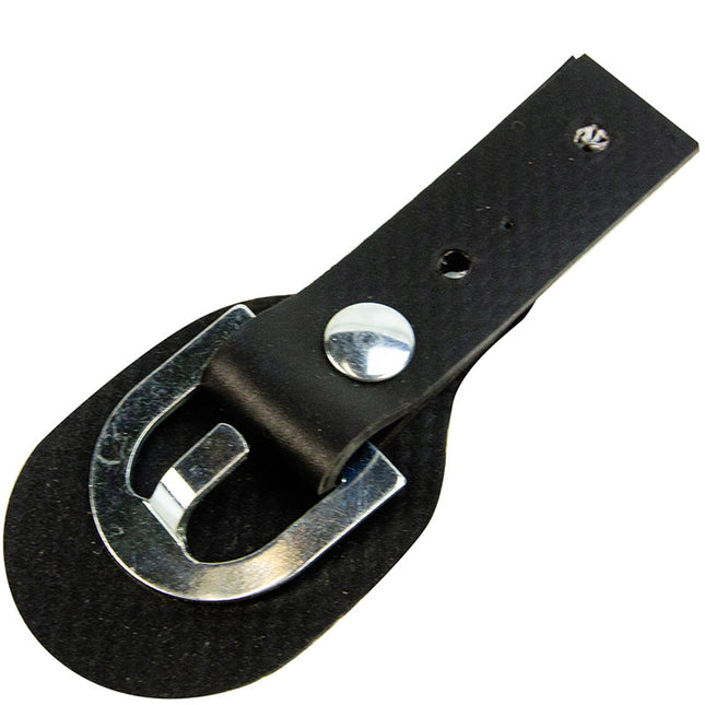 Abdeckplanemarkt PVC Kleiderhaken 85mm schwarz