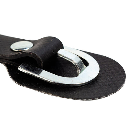 Abdeckplanemarkt PVC Kleiderhaken 85mm schwarz