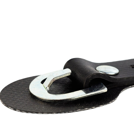 Abdeckplanemarkt PVC Kleiderhaken 85mm schwarz