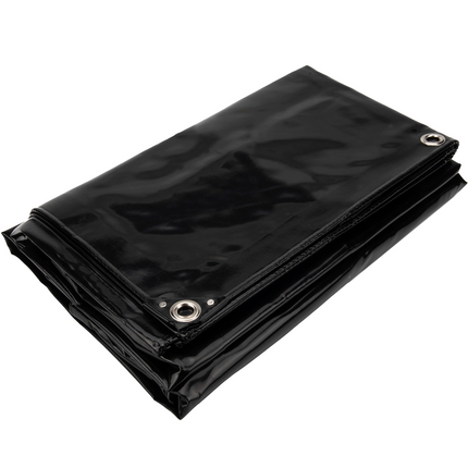 Abdeckplanemarkt PVC Reparatur-Set 650 g/m² Schwarz (9005)