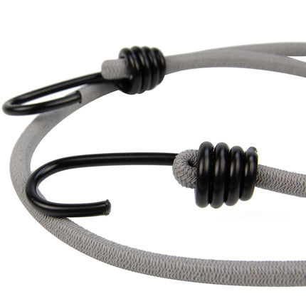 Abdeckplanemarkt Schnellverschluss PE grau 100cm 2 Spinnenhaken