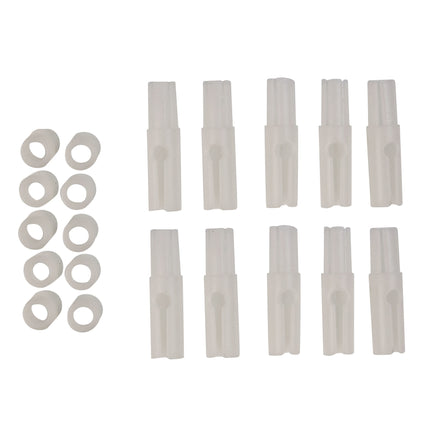 Abdeckplanemarkt Selbstschließendes T-Stück 8mm 10 Stück