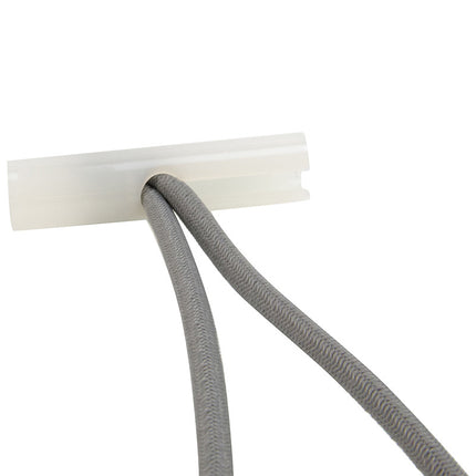 Abdeckplanemarkt Spanner elastisch 20cm T-Bar grau