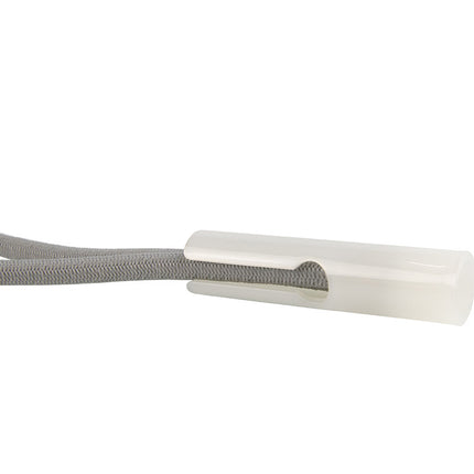 Abdeckplanemarkt Spanner elastisch 20cm T-Bar grau