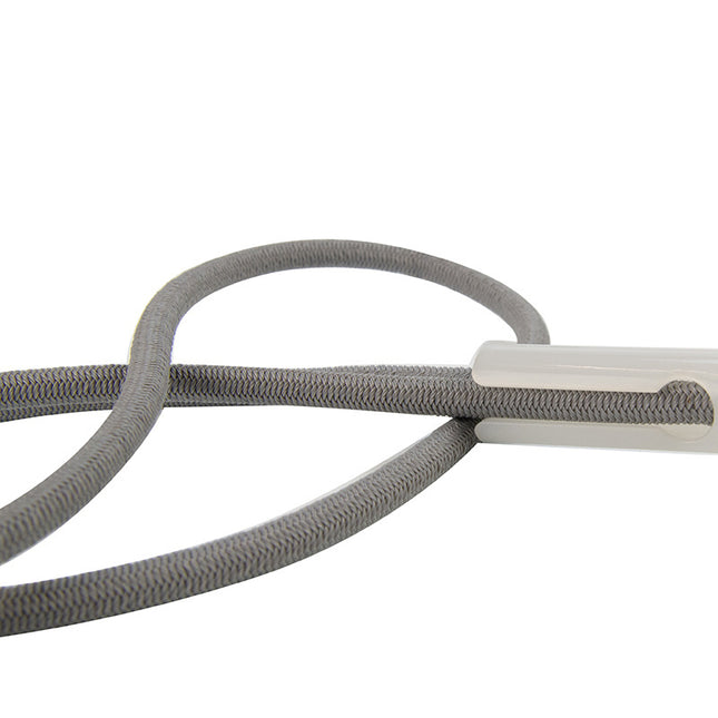 Abdeckplanemarkt Spanner elastisch 40cm T-Bar grau