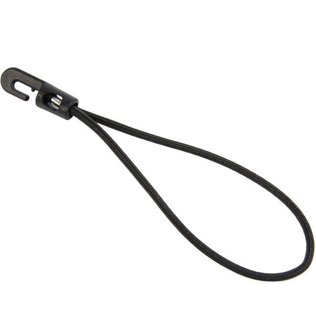 Abdeckplanemarkt Verschluss Kunststoffhaken 20cm elastisch schwarz