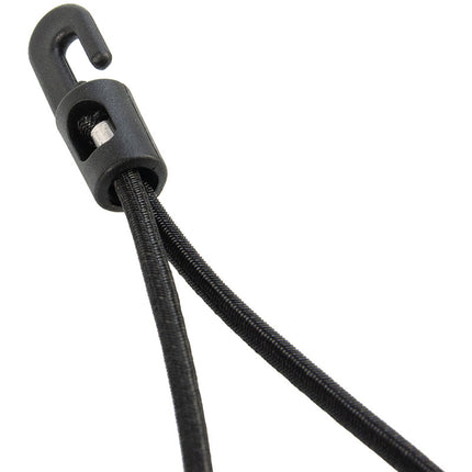 Abdeckplanemarkt Verschluss Kunststoffhaken 20cm elastisch schwarz