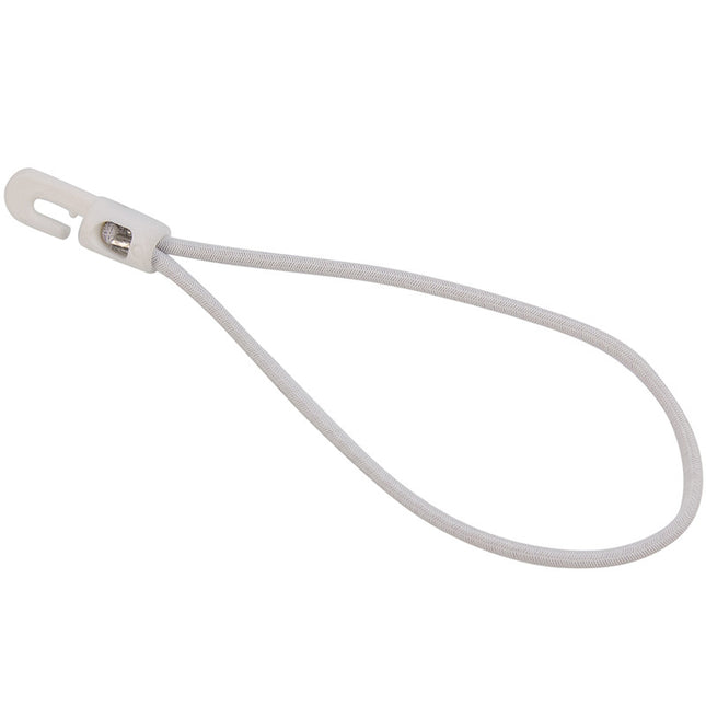 Abdeckplanemarkt Verschluss Kunststoffhaken 20cm elastisch weiß