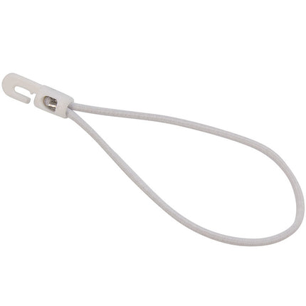 Abdeckplanemarkt Verschluss Kunststoffhaken 20cm elastisch weiß