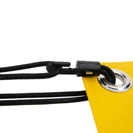 Abdeckplanemarkt Verschluss Kunststoffhaken 35cm elastisch schwarz