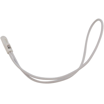 Abdeckplanemarkt Verschluss Kunststoffhaken 35cm elastisch weiß