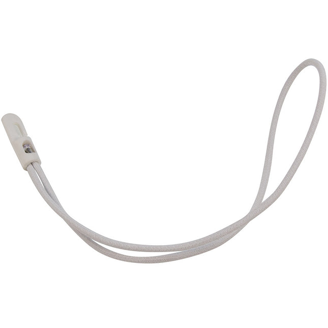 Abdeckplanemarkt Verschluss Kunststoffhaken 35cm elastisch weiß