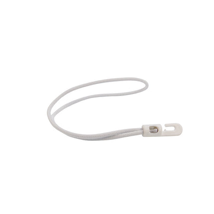 Abdeckplanemarkt Verschluss Kunststoffhaken 35cm elastisch weiß