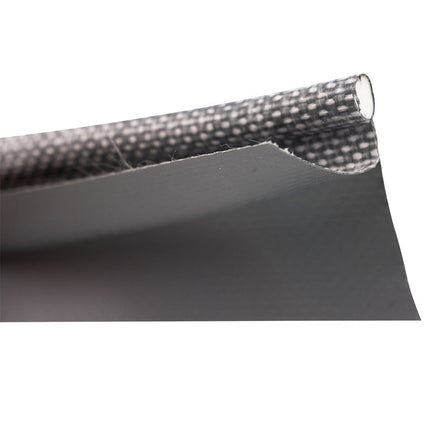 Abdeckplanemarkt Zeltkeder 7mm grau doppelte Flagge