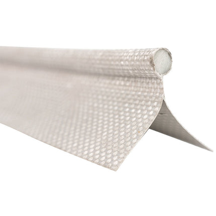 Abdeckplanemarkt Zeltkeder 7mm weiß doppelte Flagge