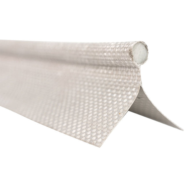 Abdeckplanemarkt Zeltkeder 7mm weiß doppelte Flagge