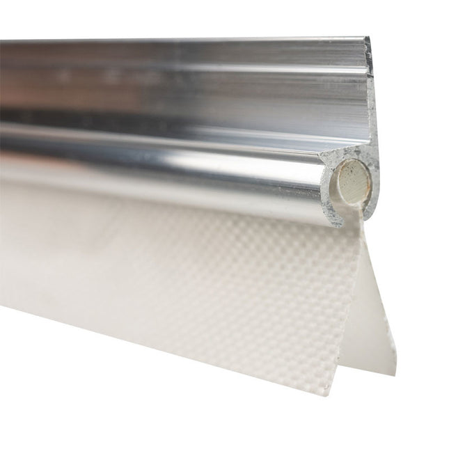 Abdeckplanemarkt Zeltkeder 7mm weiß doppelte Flagge