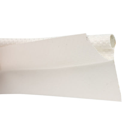 Abdeckplanemarkt Zeltkeder 7mm weiß doppelte Flagge